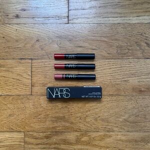 NWT NARS Cosmetics satin / velvet matte lip liner bundle